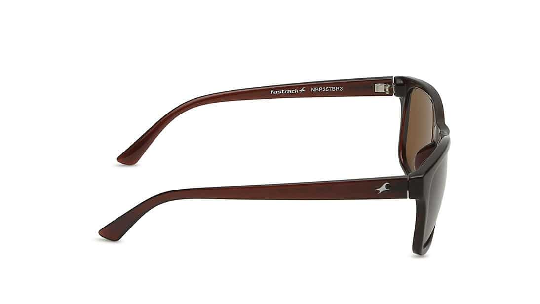 FASTRACK Black Wayfarer Men Sunglasses (P357BR3|41) - Image 5