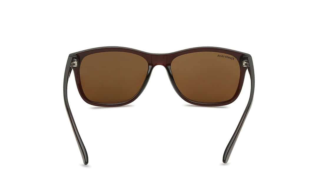 FASTRACK Black Wayfarer Men Sunglasses (P357BR3|41) - Image 4